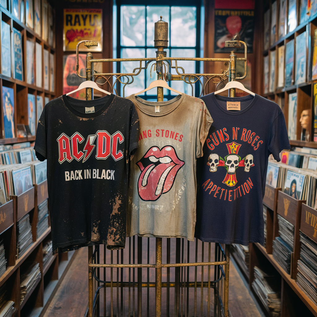 Rock On: The Most Iconic 80s Band Tees!