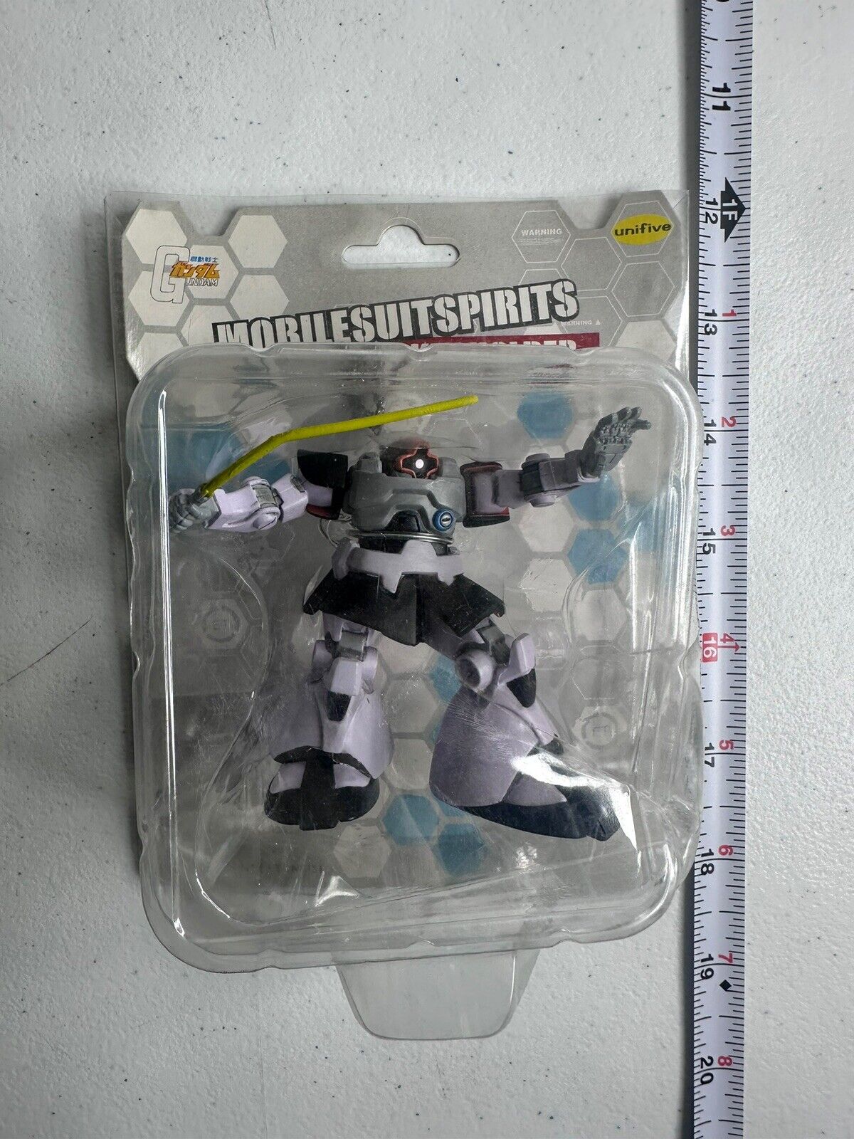 2004 UniFive Mobile Suit Gundam Spirits Key Holder 2 Figure - Vintage Robot Spirits Collectible - TreasuTiques