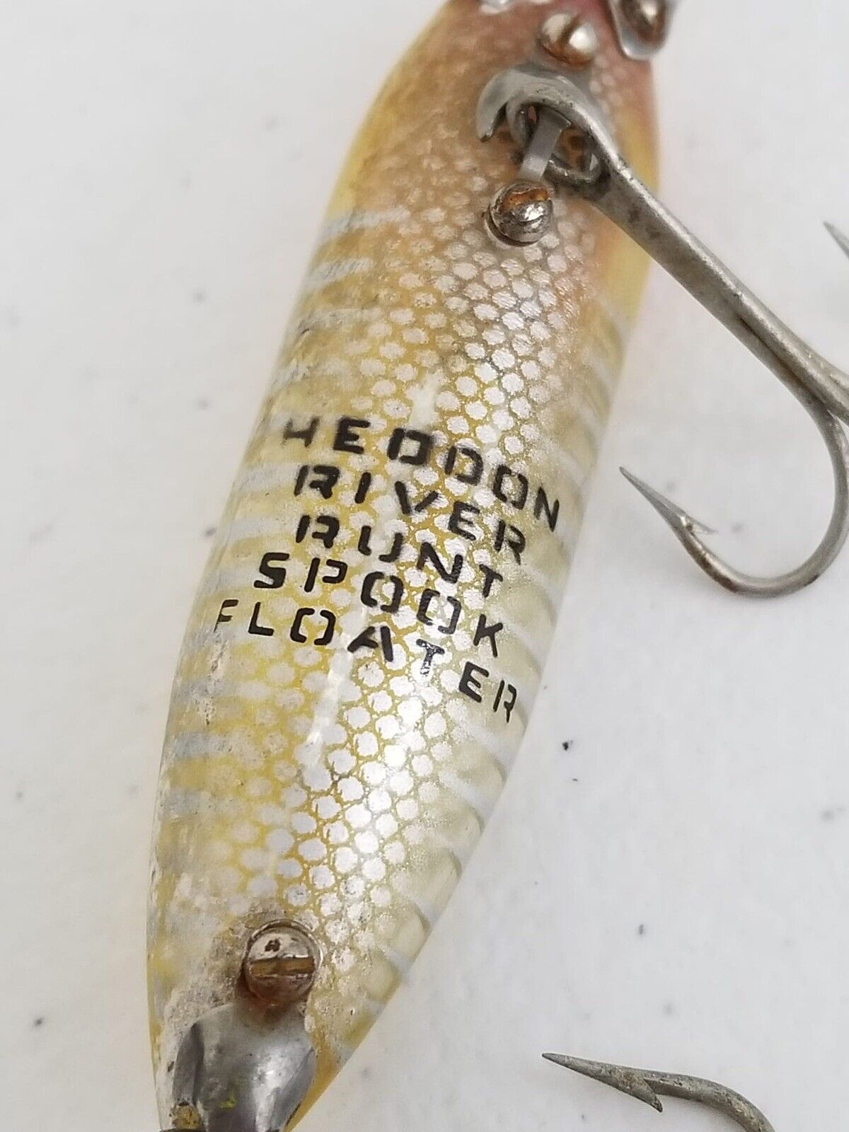 Vintage Heddon River Runt Spook Floater Fishing Lure - Classic Collectible Gear - TreasuTiques