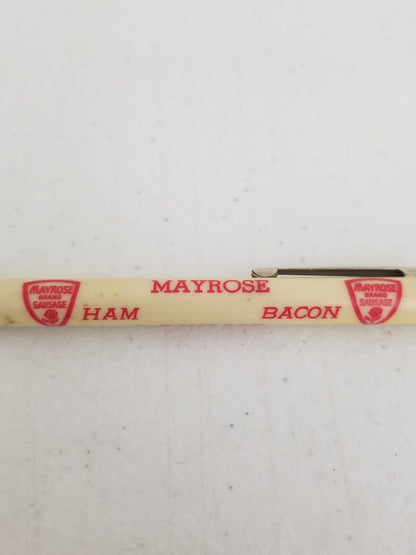 Vintage Mayrose Brand Sausage Mechanical Pencil - St. Louis Collectible Memorabilia - TreasuTiques