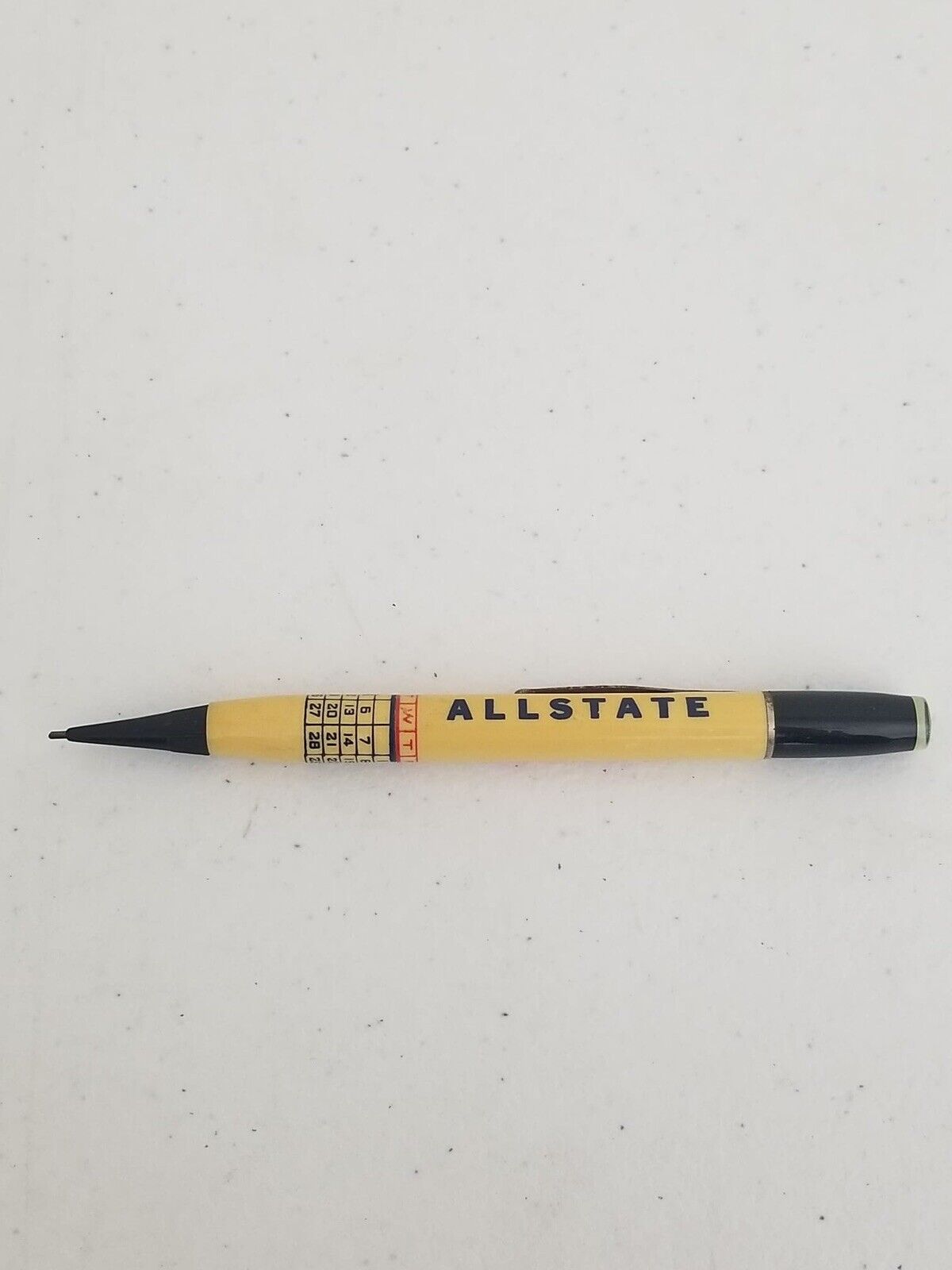 Rare Vintage Shaw Barton Allstate Mechanical Pencil - Collectible Advertising Office Supply - TreasuTiques