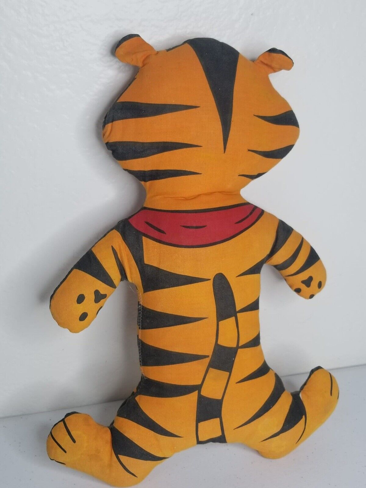 Vintage 1960s Plush Pillow Dolls Set - Charlie Chocks, Tony the Tiger, and Burger King - TreasuTiques