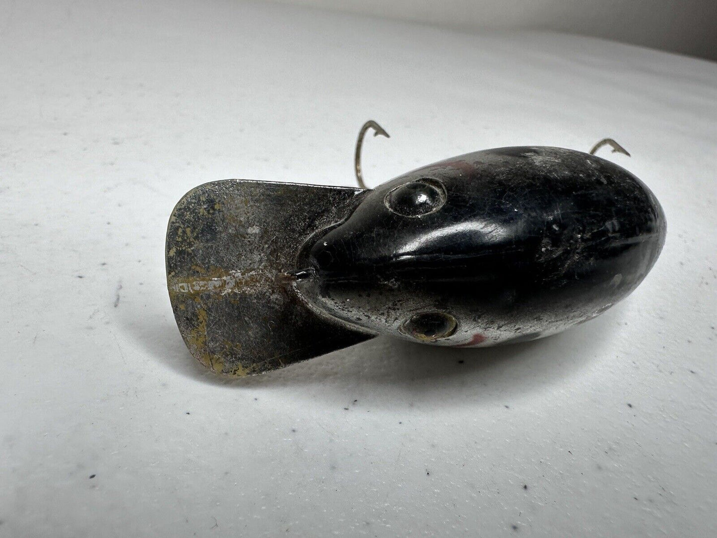 Vintage Cotton Cordell Big O Collectible Bass Fishing Lure - 3.25" Silver Bass Bait Tackle - TreasuTiques