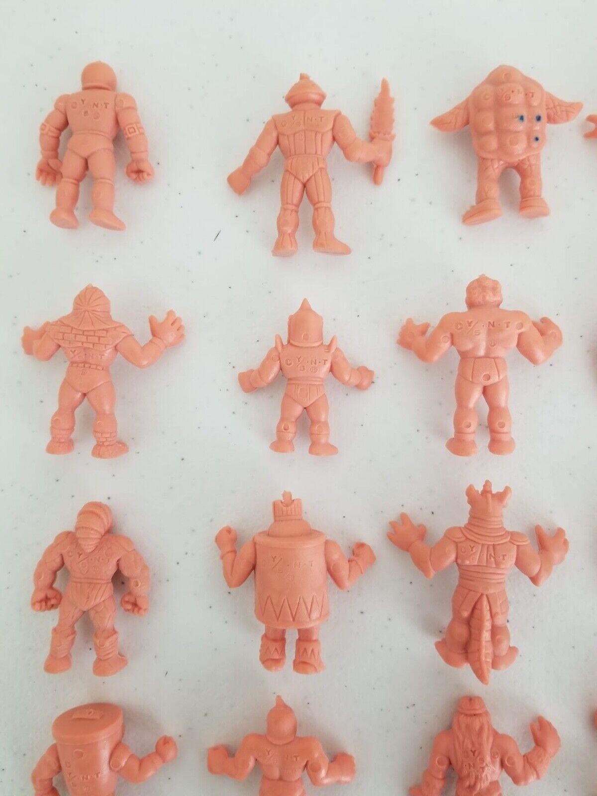 Vintage M.U.S.C.L.E. Men Action Figures Lot - Collectible Muscle Wrestlers Set - TreasuTiques