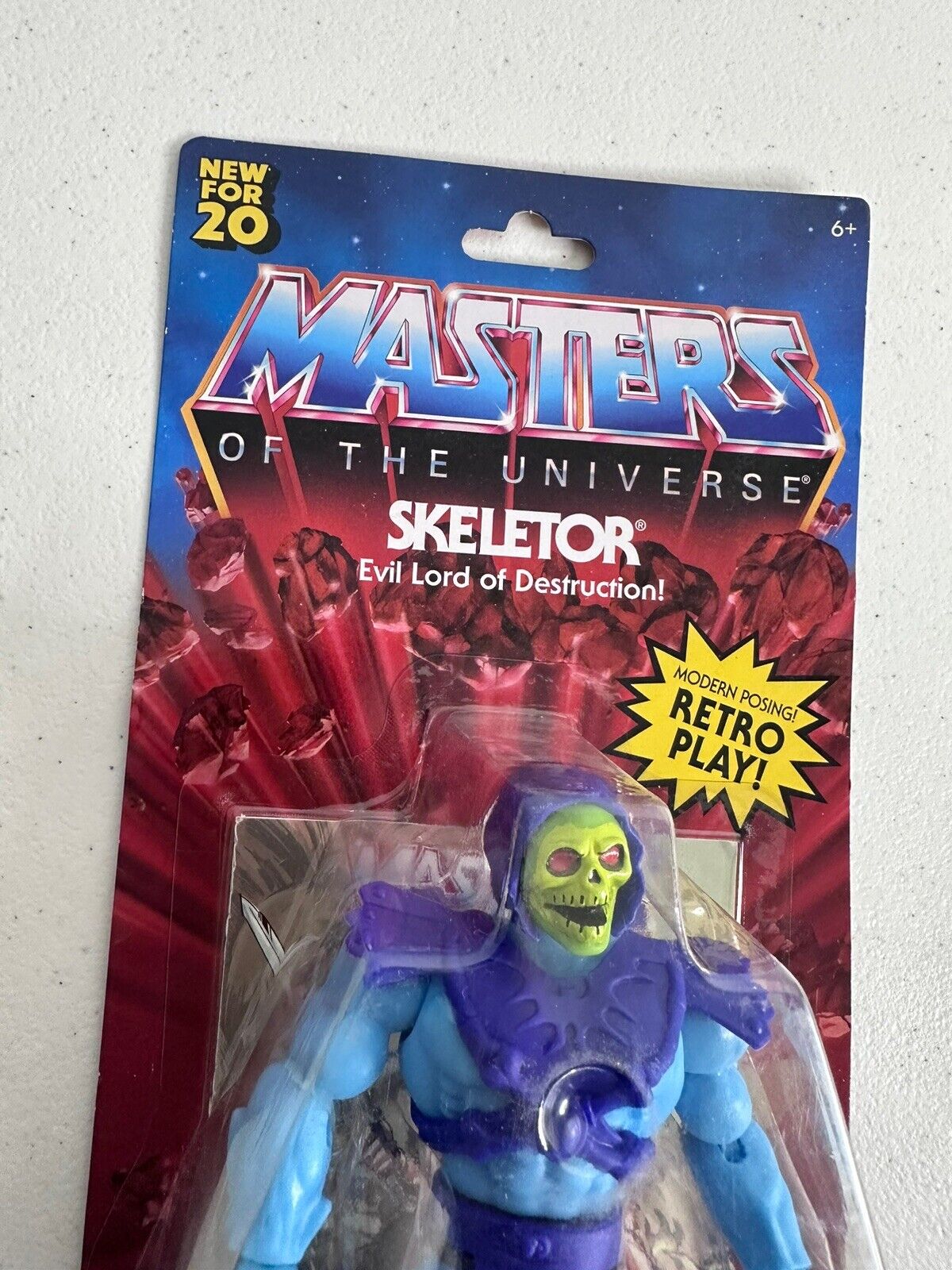 Masters of the Universe Origins Skeletor 5.5" Action Figures - Sealed Lot of 2 - TreasuTiques