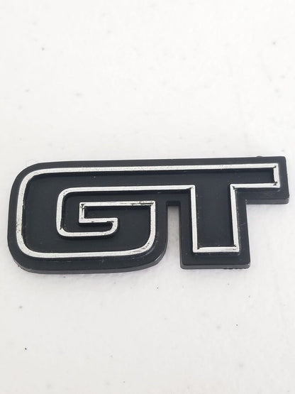 Rare Vintage 1960s Ford Mustang GT Emblem - Iconic Classic Car Logo Collectible - TreasuTiques