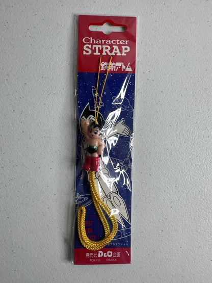 Vintage 90s Astro Boy Atom Figure Strap Collectible 3-Pack - Tezuka Japan Import - TreasuTiques