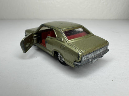 Vintage Tomica Greenish Gold Colt Galant HT GS - Olive Green, Red Interior 2-Door Diecast Model Car - TreasuTiques