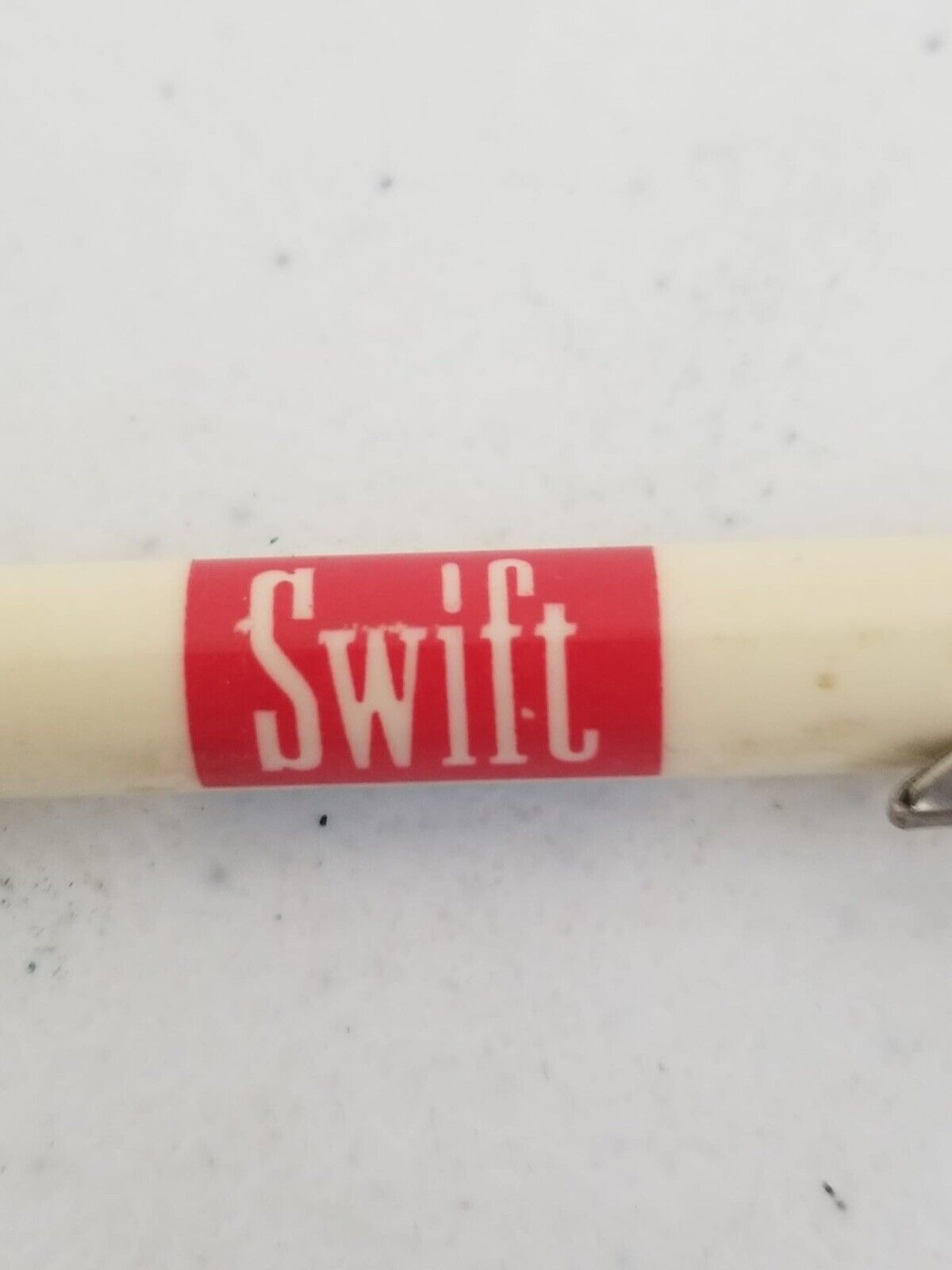 Vintage Scripto Atlanta USA Mechanical Pencil - Advertises Swift Cream Milk Butter Eggs Poultry - Collectible - TreasuTiques