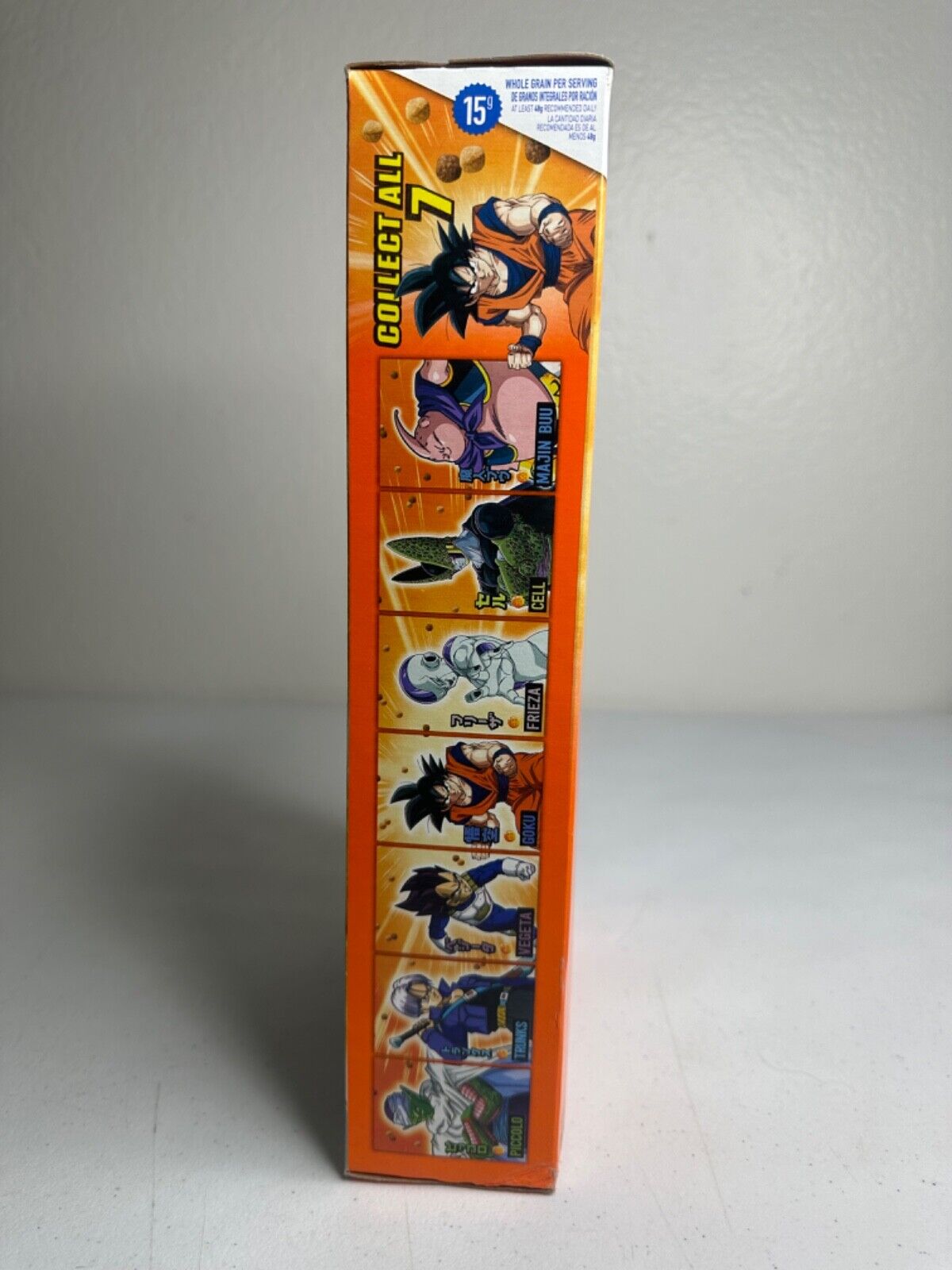 General Mills Reese's Puffs - Dragon Ball Z Limited Edition Collectible Cereal Box (Family Size) - TreasuTiques