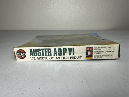 Vintage Airfix Auster AOP VI Model Kit 1/72 Scale - Complete Collectible for Model Enthusiasts - TreasuTiques