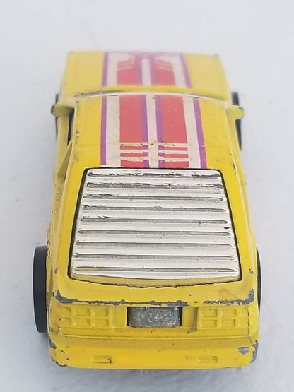 Vintage 1986 Hot Wheels Flip Outs Nissan 200SX Flippin’ Frenzy Yellow Collectible - TreasuTiques