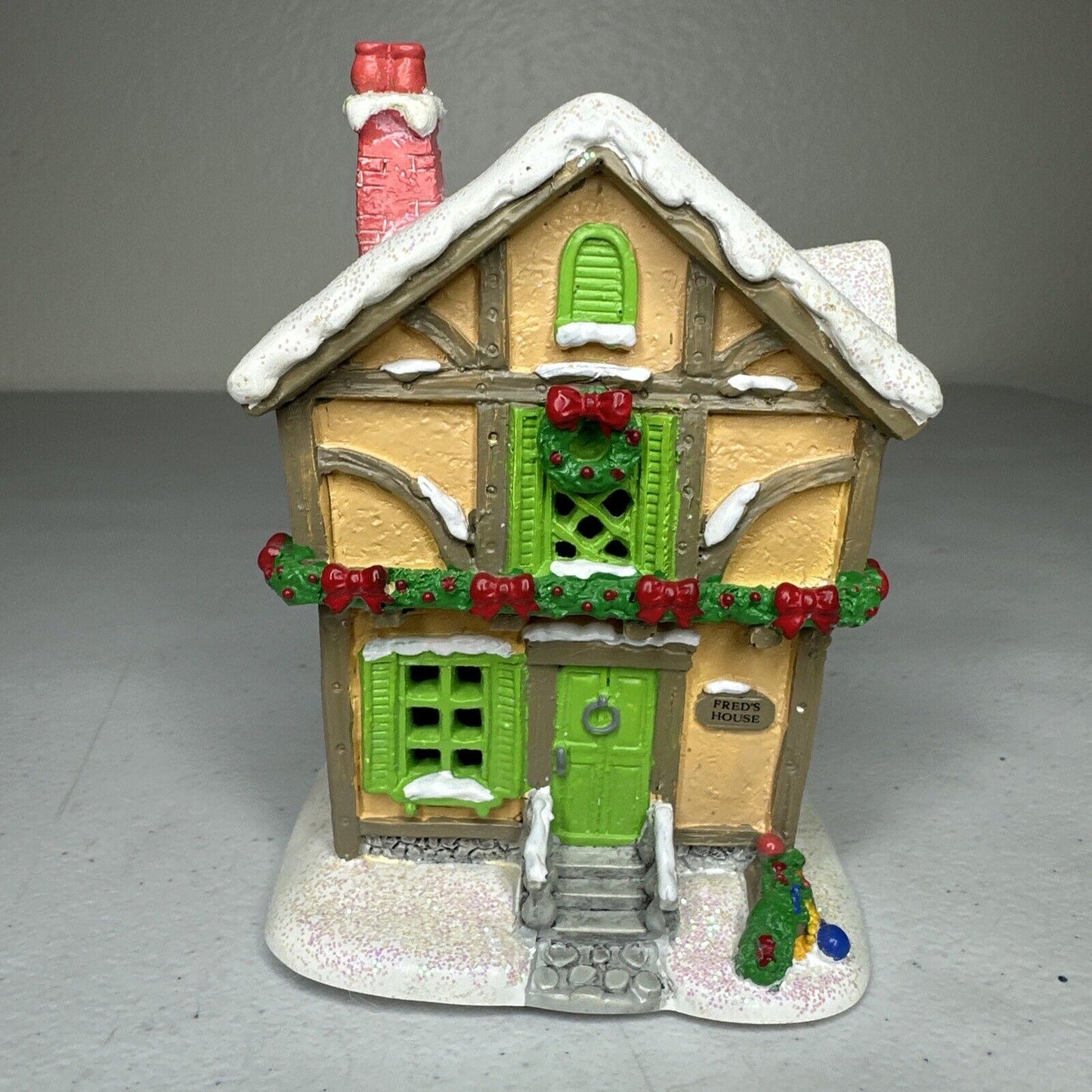 Mickey's Christmas Carol Village - Fred's House Decoration & Character Figurine - Disney Collectible - TreasuTiques