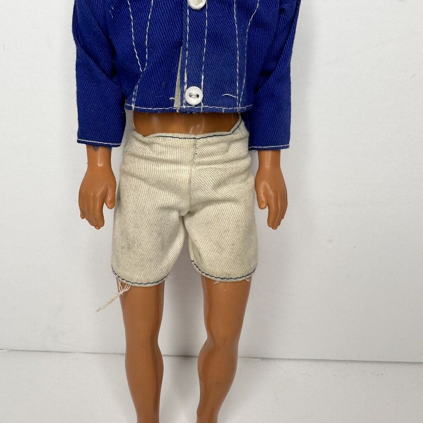 Vintage 1968 Malibu Ken Doll - 12" Collectible Toy with Molded Blonde Hair - TreasuTiques