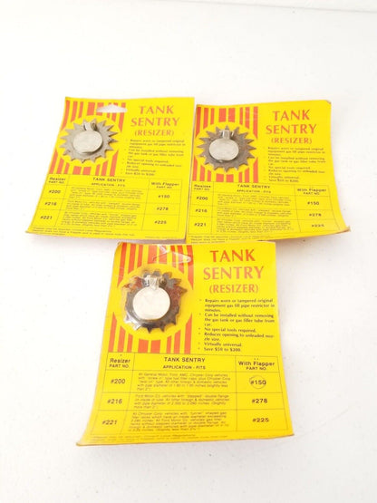 3-Pack Tank Sentry Resizer - Vintage Fuel System Repair Tool for Classic Cars #200 #216 - TreasuTiques