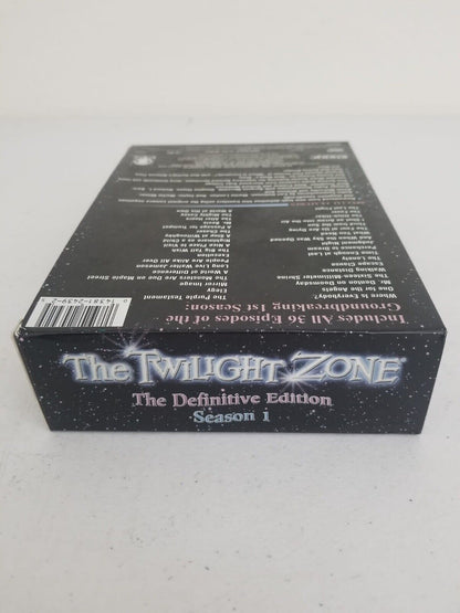 The Twilight Zone: The Complete First Season DVD Box Set - Definitive Edition - TreasuTiques