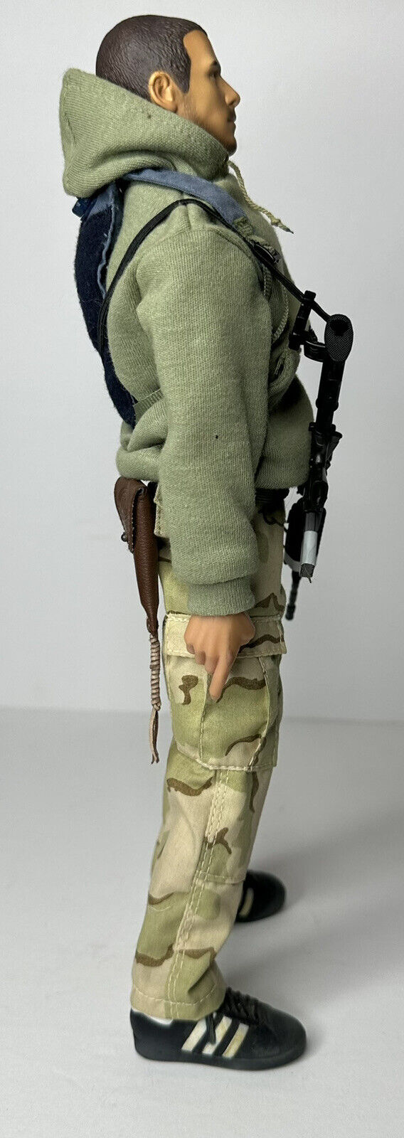 Authentic 1999 WWII Dragon Models 12" US Army Soldier Action Figure with Adidas Shoes - TreasuTiques