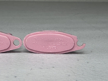 Vintage 1959 Princess Pink Phone Keychains - Set of 3 Retro Collectibles - TreasuTiques