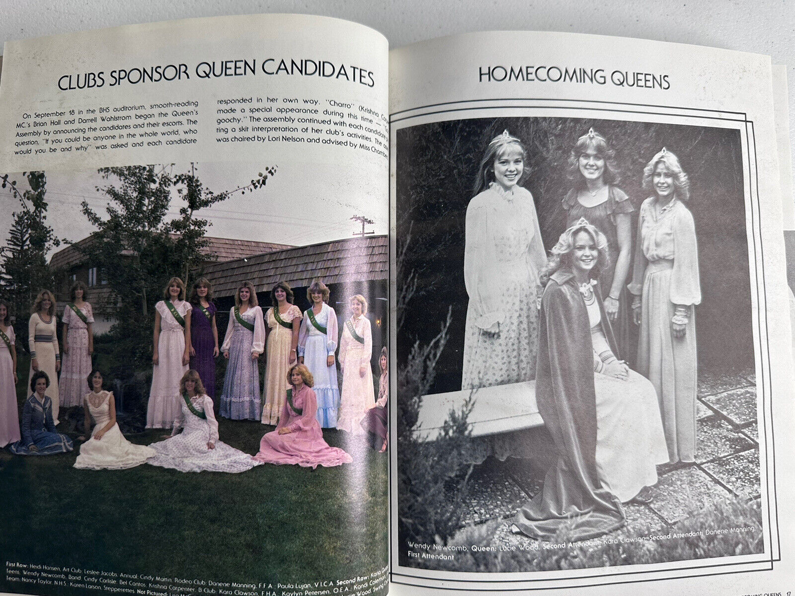 Vintage 1982 Burley High School Idaho Annual - Retro Yearbook Gem - TreasuTiques