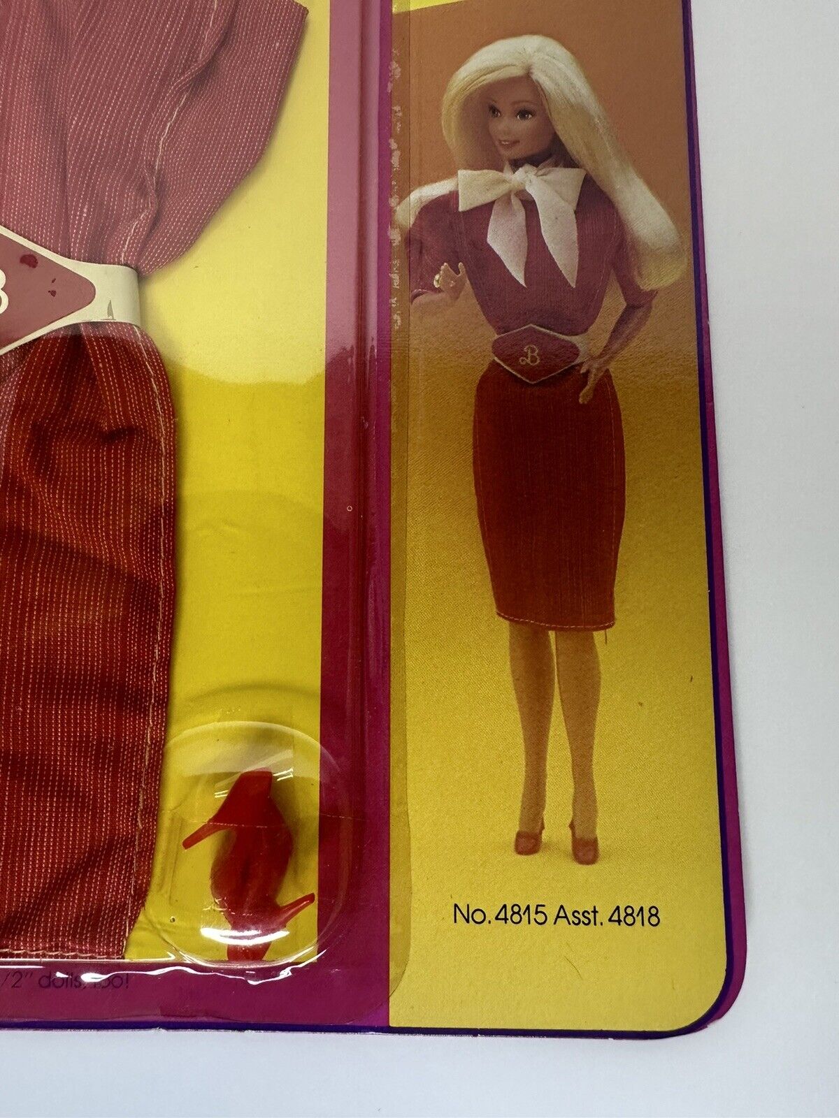 Sealed 1983 Mattel Barbie Fashion Fantasy Letter Perfect Outfit #4 - Vintage Collectible - TreasuTiques