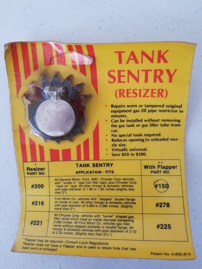 3-Pack Tank Sentry Resizer - Vintage Fuel System Repair Tool for Classic Cars #200 #216 - TreasuTiques
