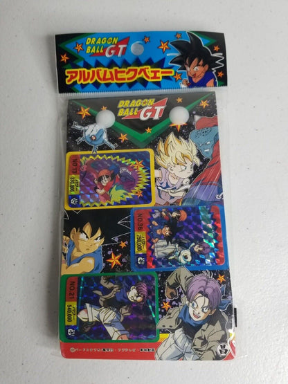 Sealed Dragon Ball GT Data Carddass Collectible Card Packs - Rare Japanese Edition - TreasuTiques