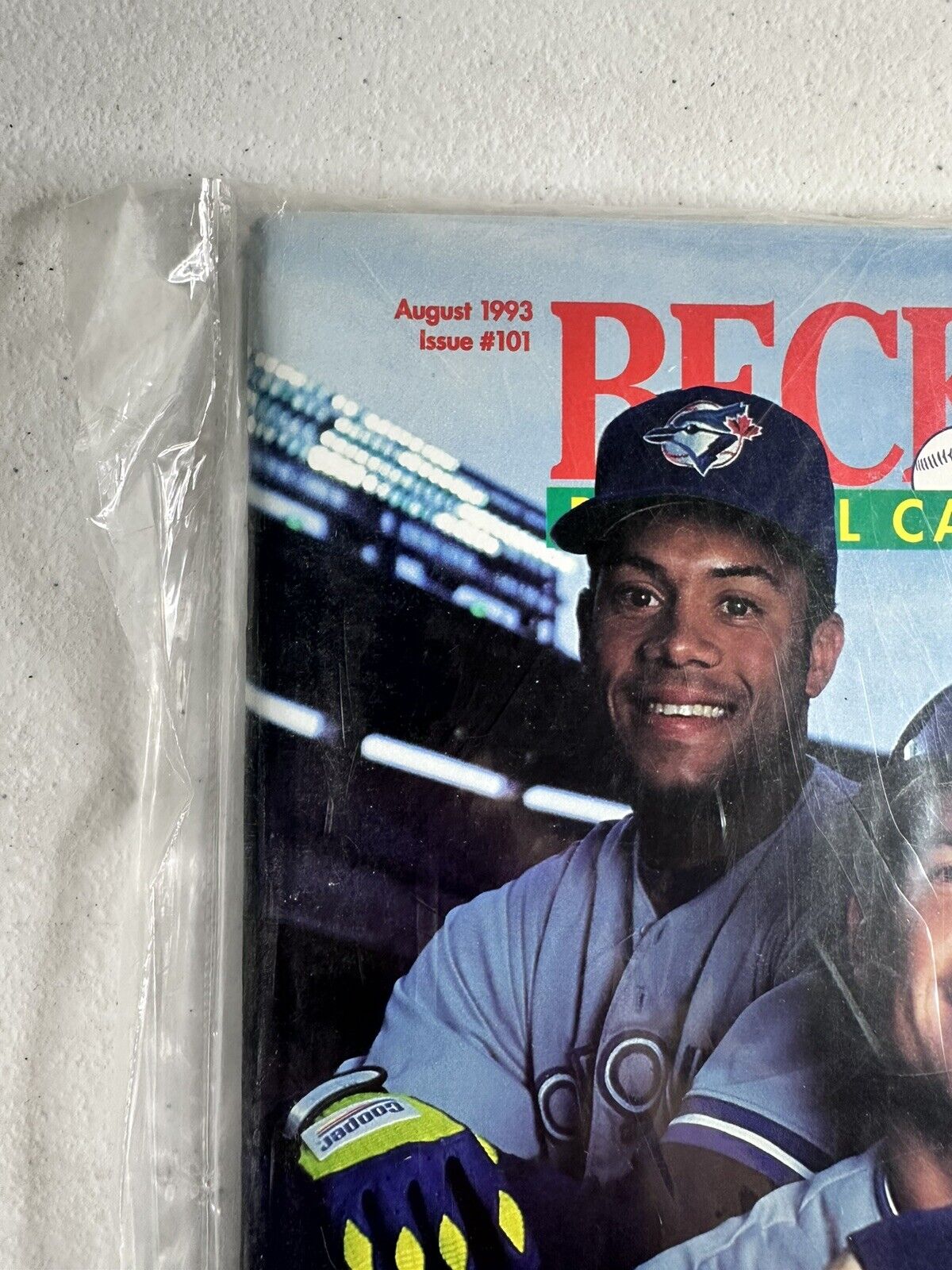 Sealed Beckett Baseball Card Monthly - August 1993 Issue #101 Featuring Blue Jays - Rare Collectible - TreasuTiques