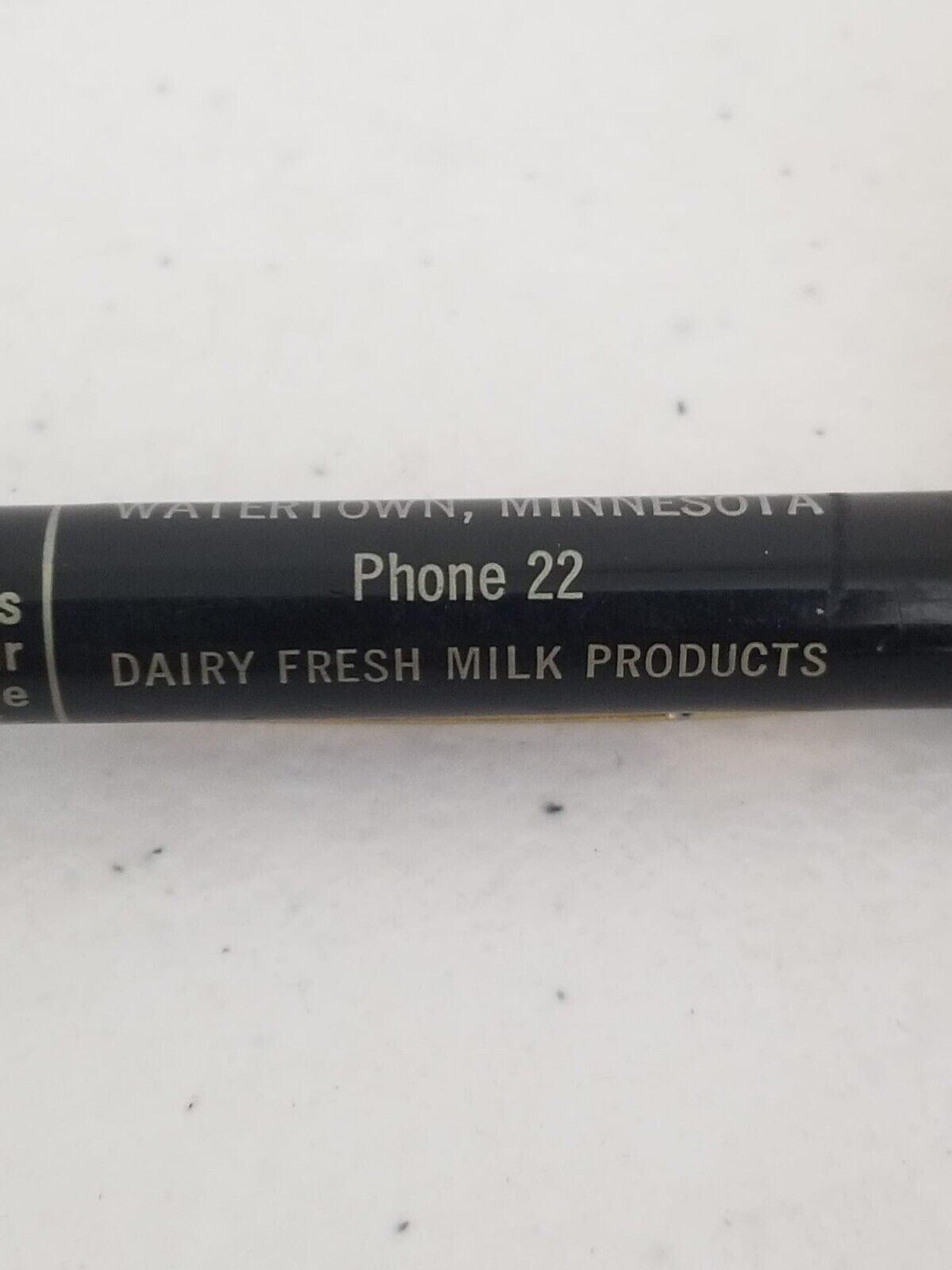 Vintage Redipoint Mechanical Pencil - Dairy Fresh Milk Products Advertising, Watertown, MN - TreasuTiques