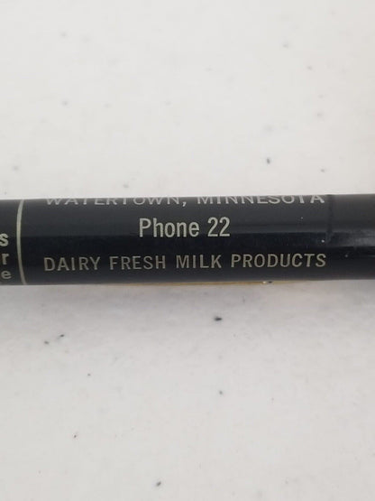 Vintage Redipoint Mechanical Pencil - Dairy Fresh Milk Products Advertising, Watertown, MN - TreasuTiques