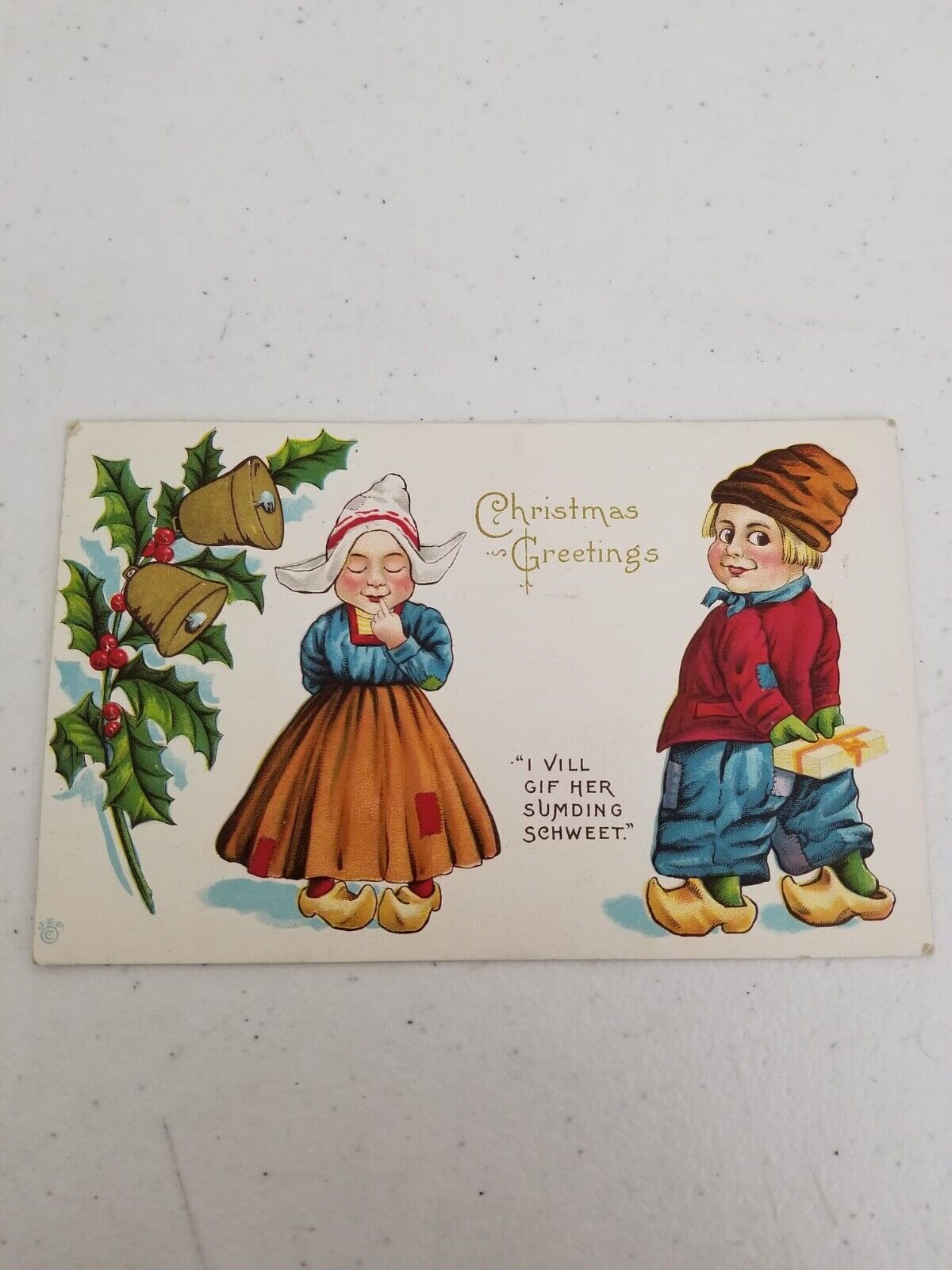 Vintage Early 1900s Santa and Holiday Postcard Trio - Collectible Christmas Cards with Personal Messages - TreasuTiques