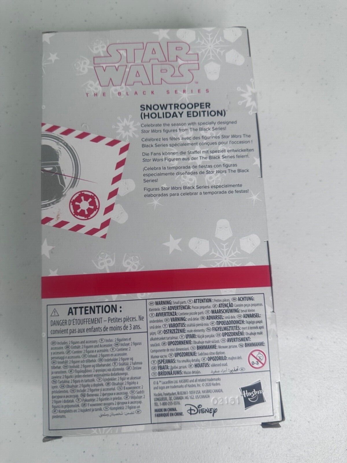 Star Wars Black Series 6" Snowtrooper Holiday Edition Action Figure - Collectible Christmas Decor - TreasuTiques