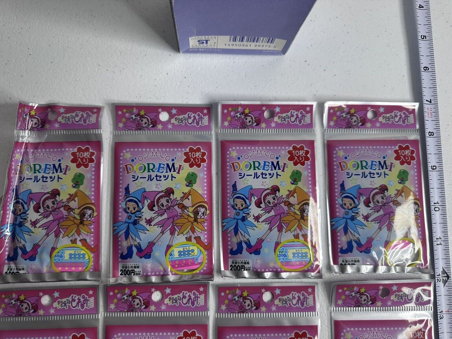 1992 Ojamajo Doremi Vintage Sticker Set - Sealed Packs, Rare Collectors Edition - TreasuTiques