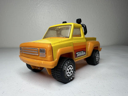 Vintage 1979 Tonka Pickup Truck 8" Metal & Plastic Toy Vehicle - Retro Original - TreasuTiques