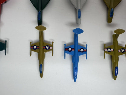 Vintage 1980s US Air Force Miniature Jet Planes & Space Shuttles - Set of 18 Rare Retro Collectibles - TreasuTiques