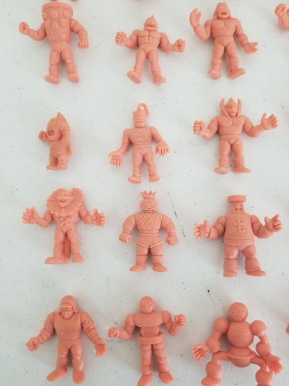 Vintage M.U.S.C.L.E. Men Action Figures Lot - Collectible Muscle Wrestlers Set - TreasuTiques