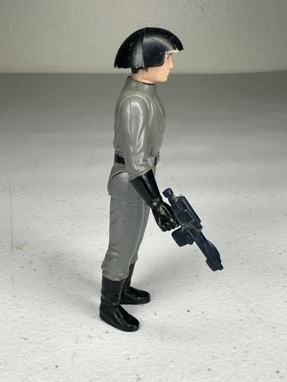 Vintage 1977 Star Wars Imperial Commander Action Figure - Complete Kenner Original from Hong Kong - TreasuTiques