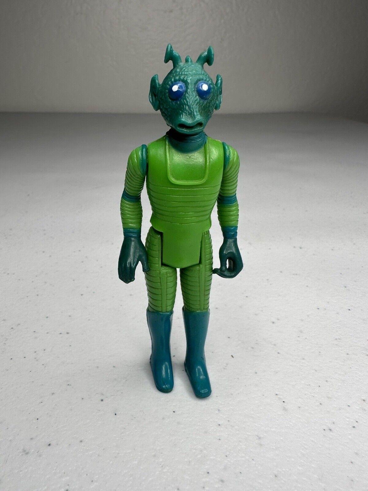 Vintage 1978 Kenner Star Wars Greedo Figure - Loose Cantina Alien in Good Condition - TreasuTiques