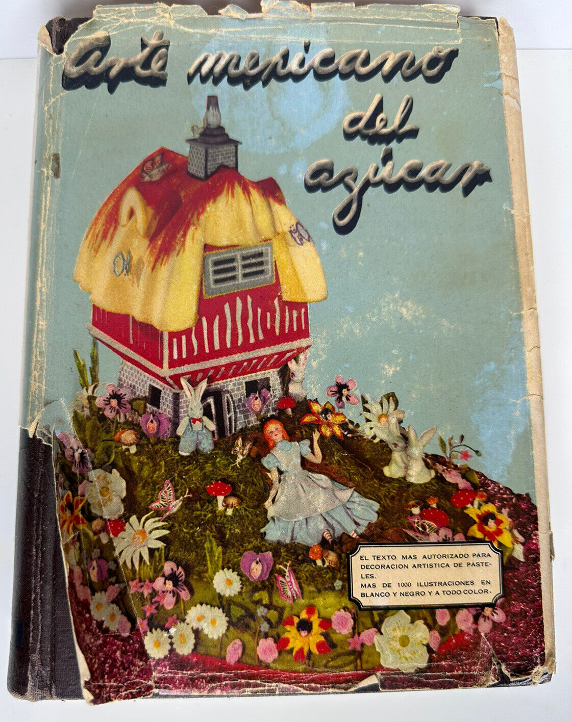 1st Edition Signed 1959 Marithé De Alvarado Arte Mexicano Del Azucar Baking Cake Book - TreasuTiques