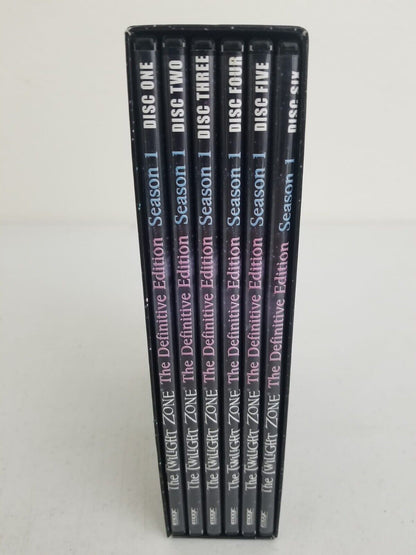 The Twilight Zone: The Complete First Season DVD Box Set - Definitive Edition - TreasuTiques