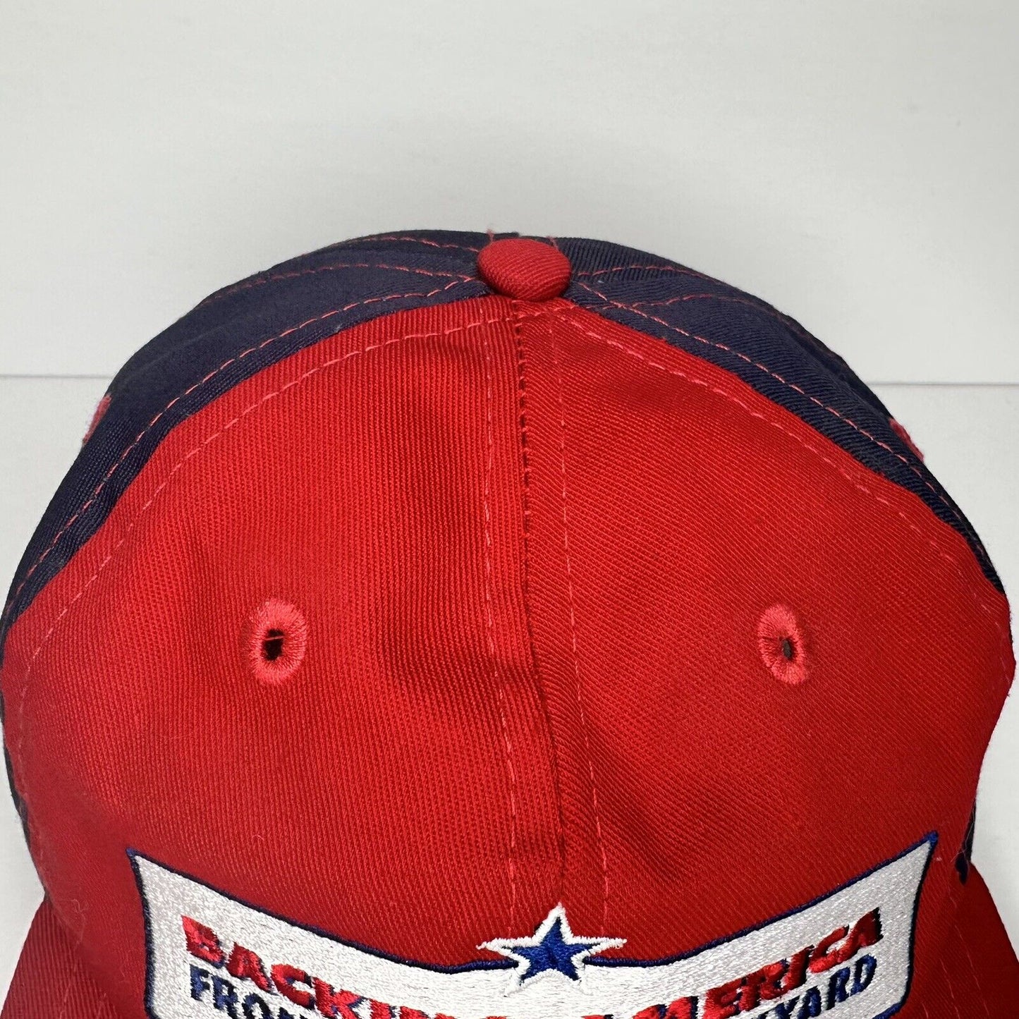 Vintage “Backing America From Your Own Backyard” Trucker Hat- Whirlpool, Maytag, KitchenAid Sponsored - TreasuTiques