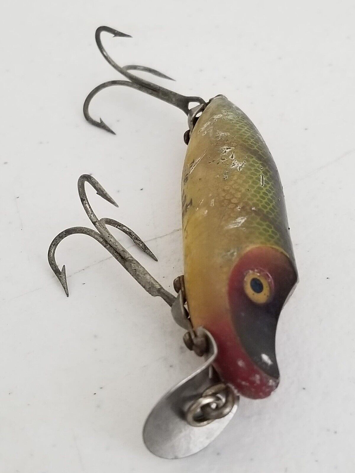 Rare Vintage Heddon River Runt Spook Floater Fishing Lure - Collectible Angler's Bait Decor - TreasuTiques