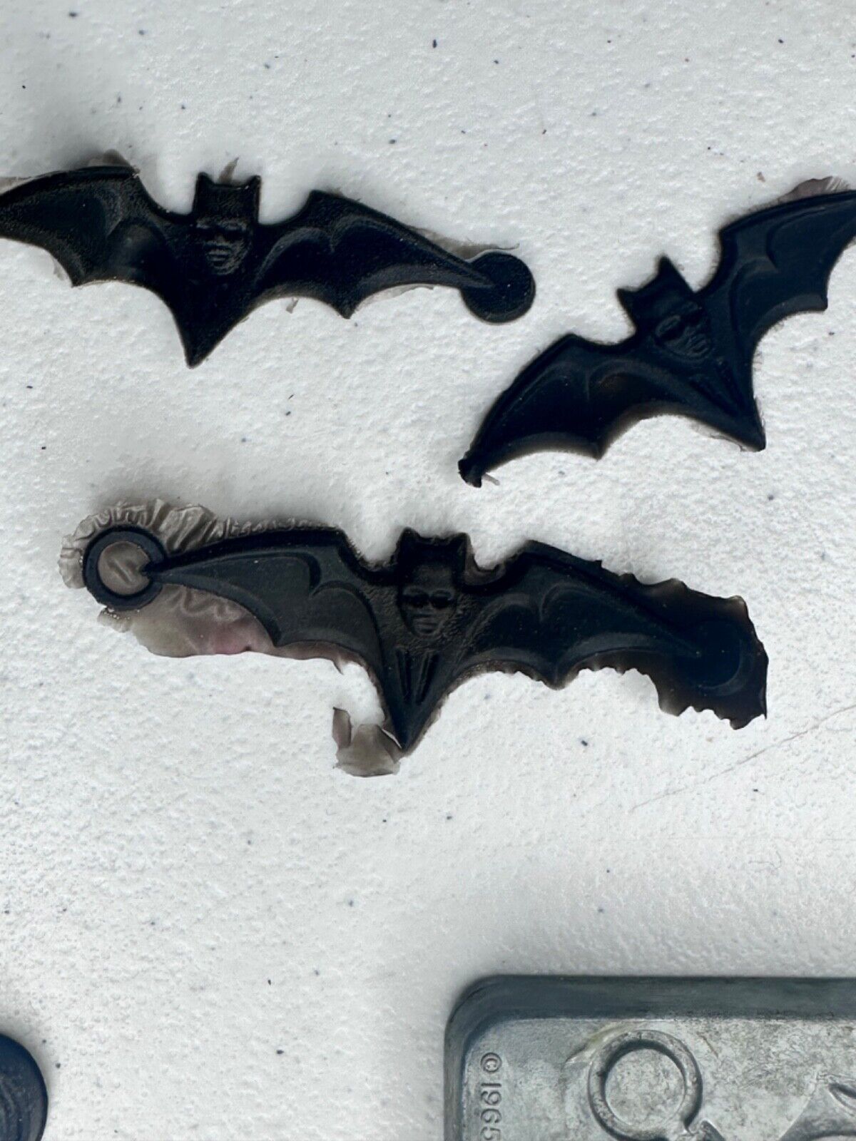 Rare 1965 Mattel Batman Creepy Crawlers Mold - Vintage Collectible Figures & Original Mold - TreasuTiques
