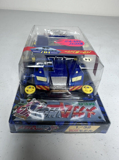 1996 Sega Yonezawa Mega 4WD Power Bomber Vintage Racing Car Model Collectible - Rare Retro Toy - TreasuTiques