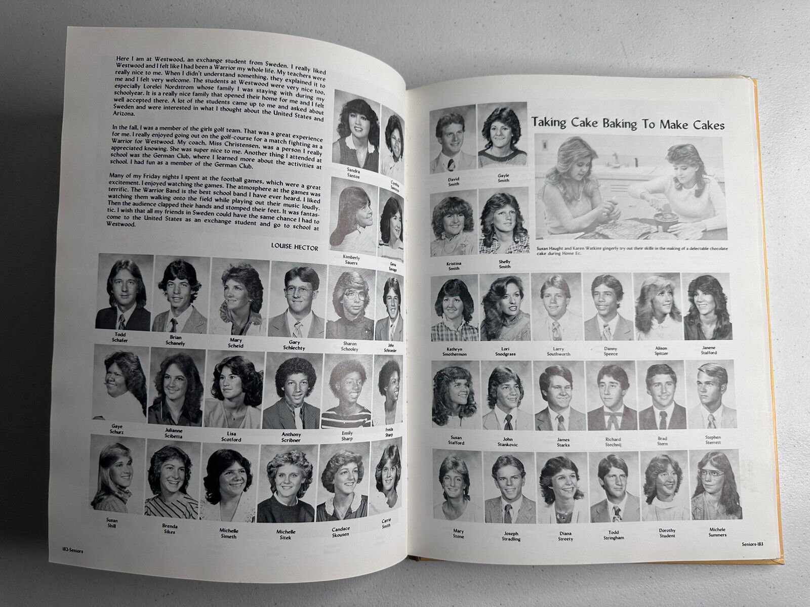 1983 Westwood High School Yearbook – Mesa, Arizona - Colorful Autographed Memories - TreasuTiques