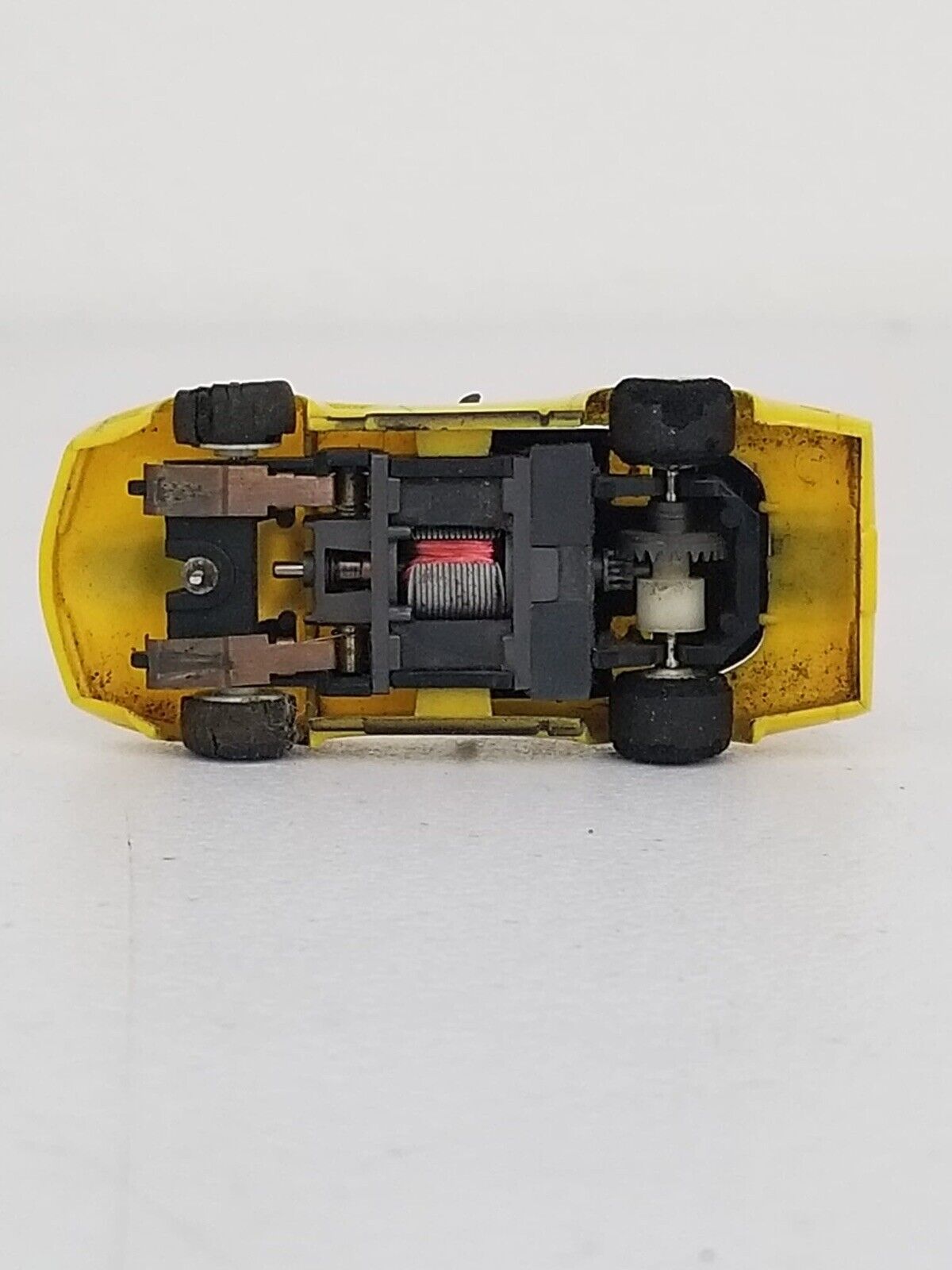 Vintage Yellow Corvette #2 HO Slot Car – Fully Operational Classic Collector's Item - TreasuTiques