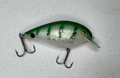 Vintage Cordell Big O Crankbait Fishing Lure 3" - Green Pearl Shad Collectible - TreasuTiques