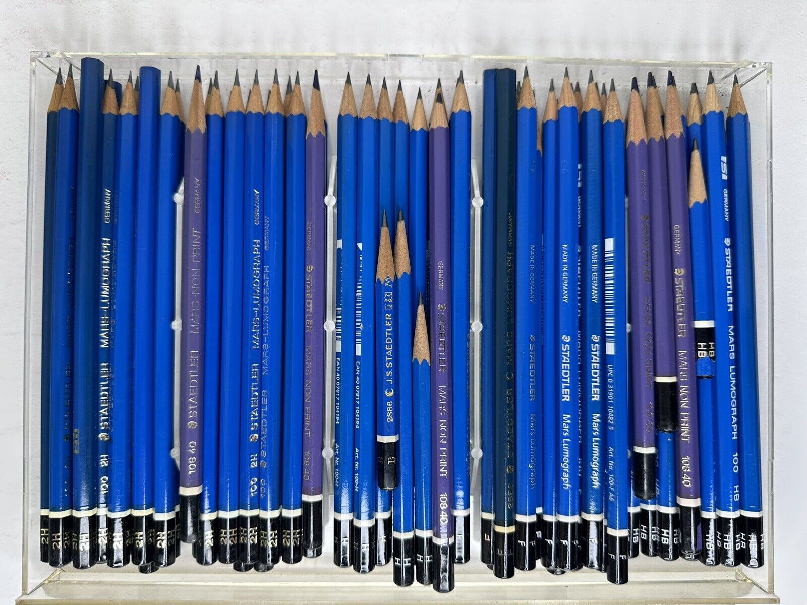 Rare 1960s Vintage Staedtler Pencil Drawer: 170+ Castell Prisma Colors, Blue 70s, and More - TreasuTiques