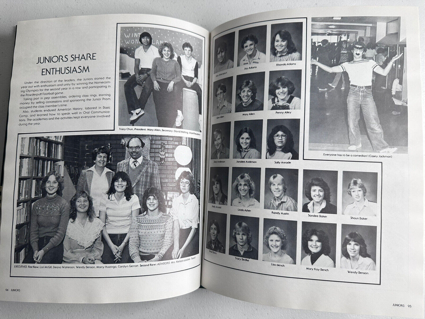 Vintage 1982 Burley High School Idaho Annual - Retro Yearbook Gem - TreasuTiques