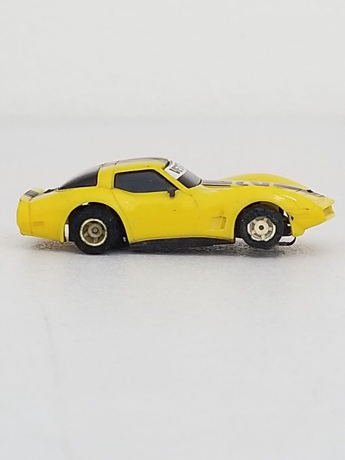 Vintage Yellow Corvette #2 HO Slot Car – Fully Operational Classic Collector's Item - TreasuTiques