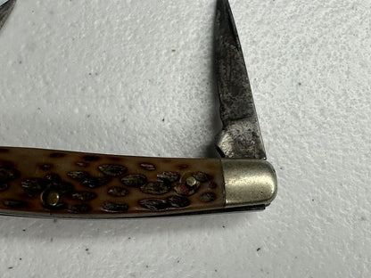 Vintage Camillus #76 3-Blade Folding Pocket Knife - Authentic New York USA Made, 3-Inch - TreasuTiques